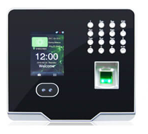Máquina De Asistencia Rostro de huellas digitales biométrico de 2.8 pulgadas LCD sistema de acceso de la contraseña 